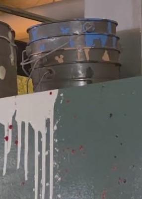 A Hidden Mickey found among the props at Backlot Express